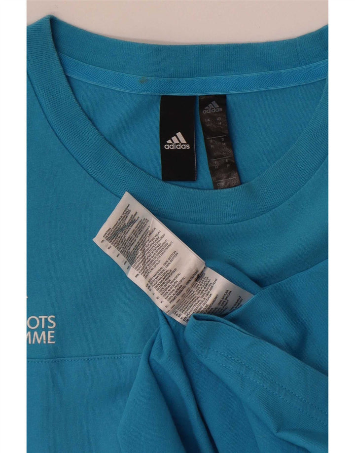 Γραφικό μπλουζάκι Adidas Mens UEFA Grassroots Top Medium Blue