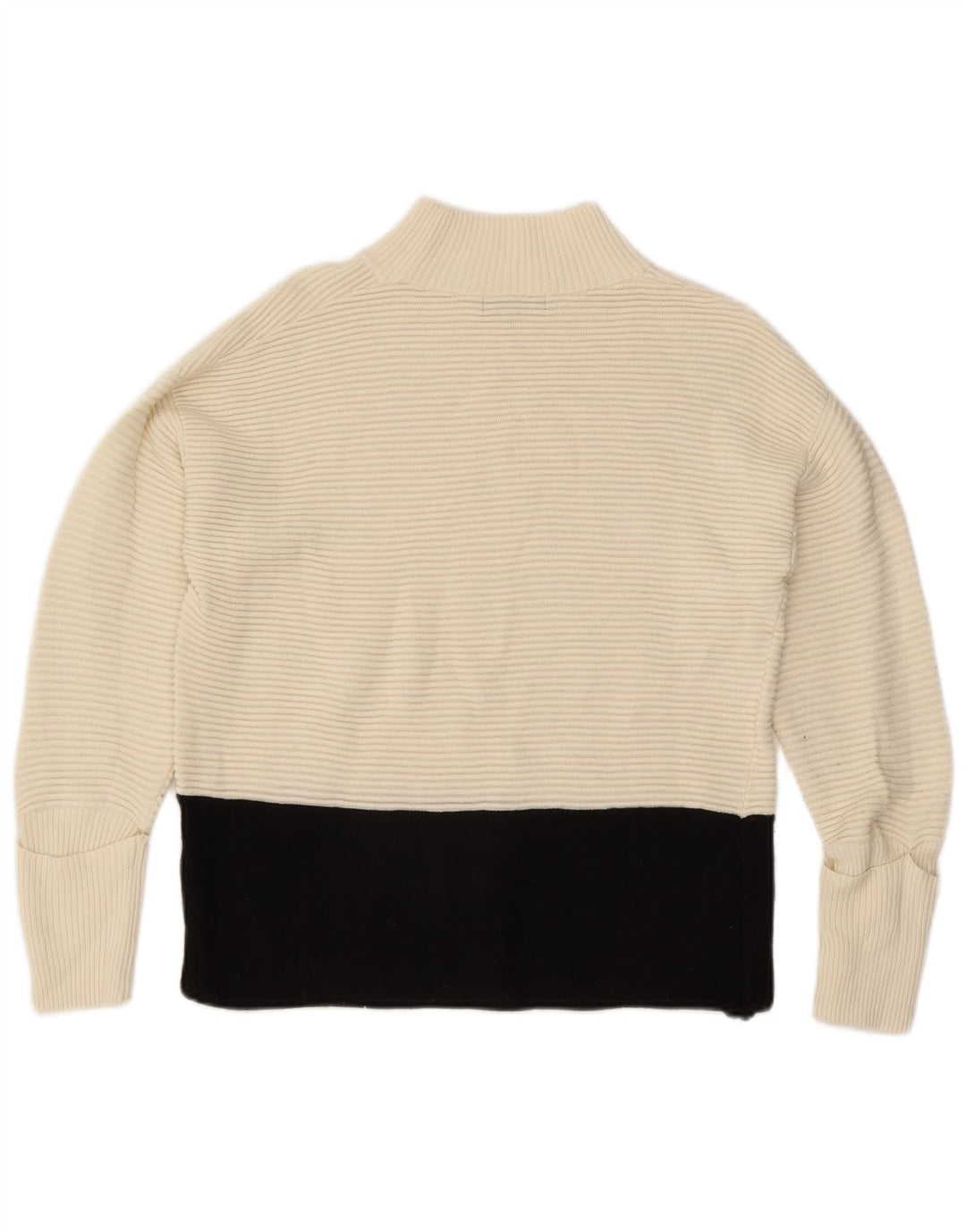 Marks & Spencer Γυναικείο πουλόβερ με λαιμό χελώνα UK 12 Medium Off White
