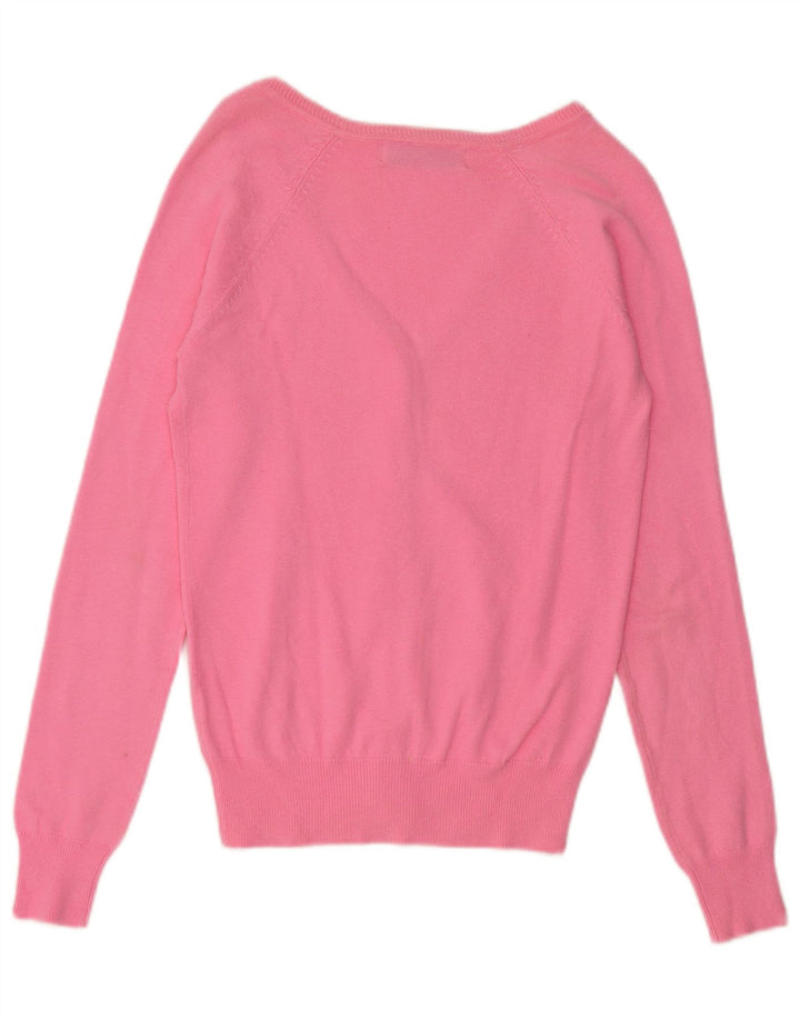 Zara Γυναικεία Ζακέτα UK 10 Small Pink