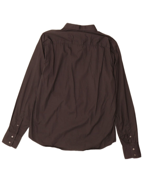 Ανδρικό πουκάμισο Superdry 2XL Γκρι βαμβακερό