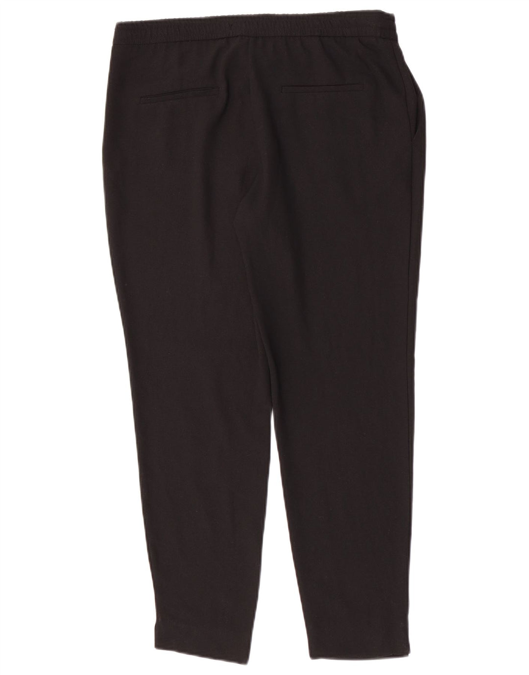 Zara Γυναικείο Slim παντελόνι Chino Small W30 L27 Μαύρο Πολυεστέρα