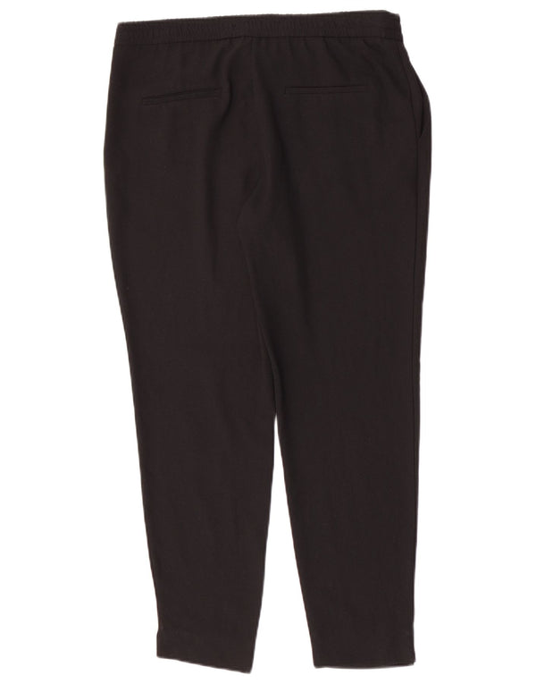 Zara Γυναικείο Slim παντελόνι Chino Small W30 L27 Μαύρο Πολυεστέρα