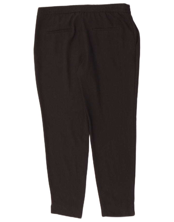 Zara Γυναικείο Slim παντελόνι Chino Small W30 L27 Μαύρο Πολυεστέρα