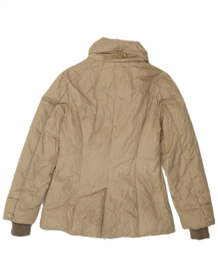 Max & Co. Γυναικείο μπουφάν με επένδυση UK 8 Small Beige Polyester