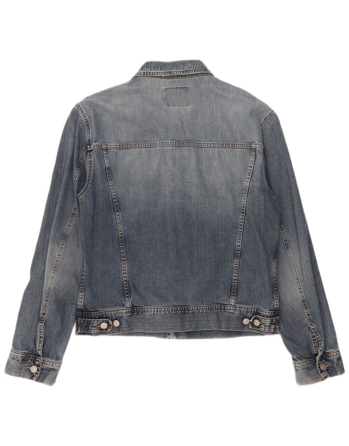 Ανδρικό τζιν μπουφάν Sisley UK 36 Small Blue