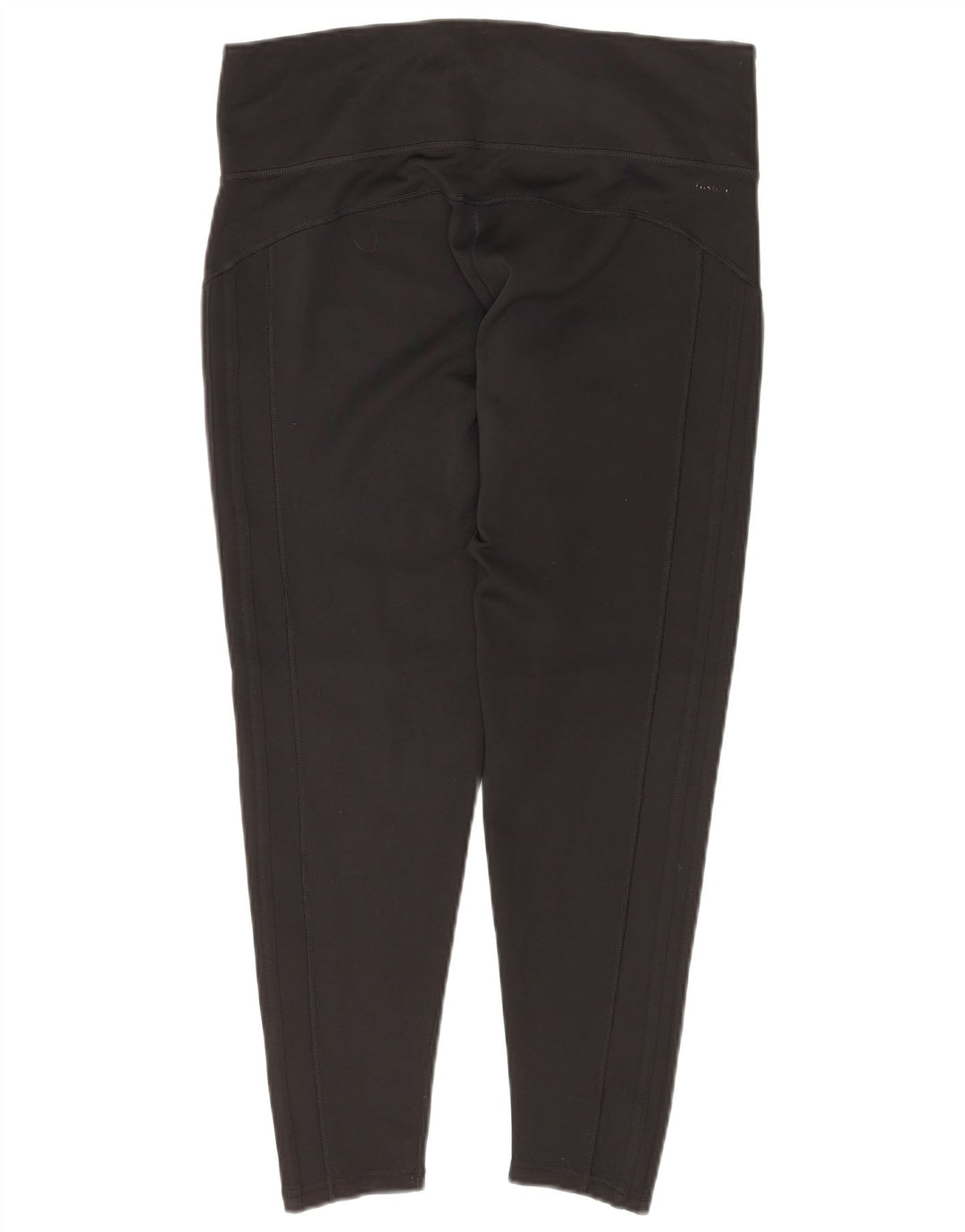 Γυναικεία κολάν ADIDAS Climalite Crop UK 16/18 Large Black Polyester