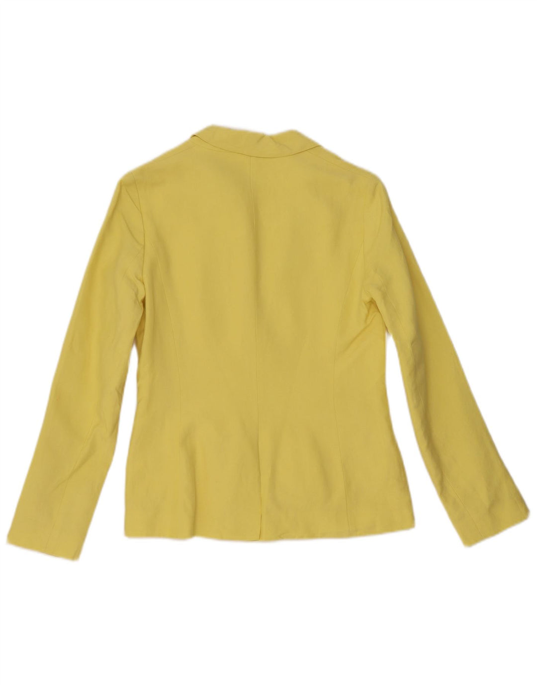 Hobbs Γυναικείο σακάκι σακάκι με 1 κουμπί UK 8 Small Yellow Silk