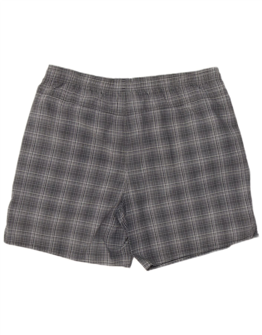 Ανδρικό σορτς κολύμβησης ADIDAS Large Grey Check Polyester