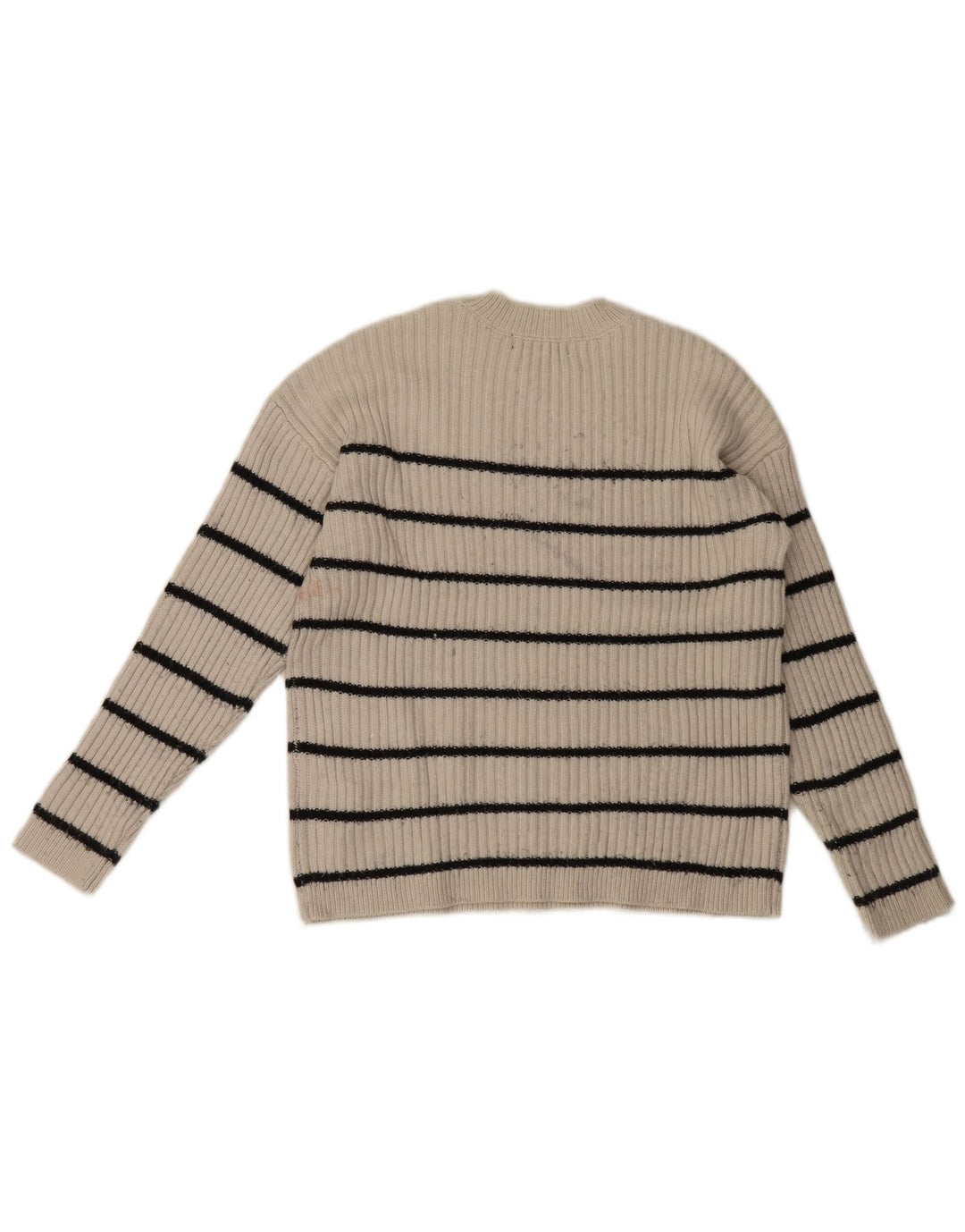 Marks & Spencer Γυναικείο πουλόβερ με λαιμόκοψη UK 12 Medium Off White