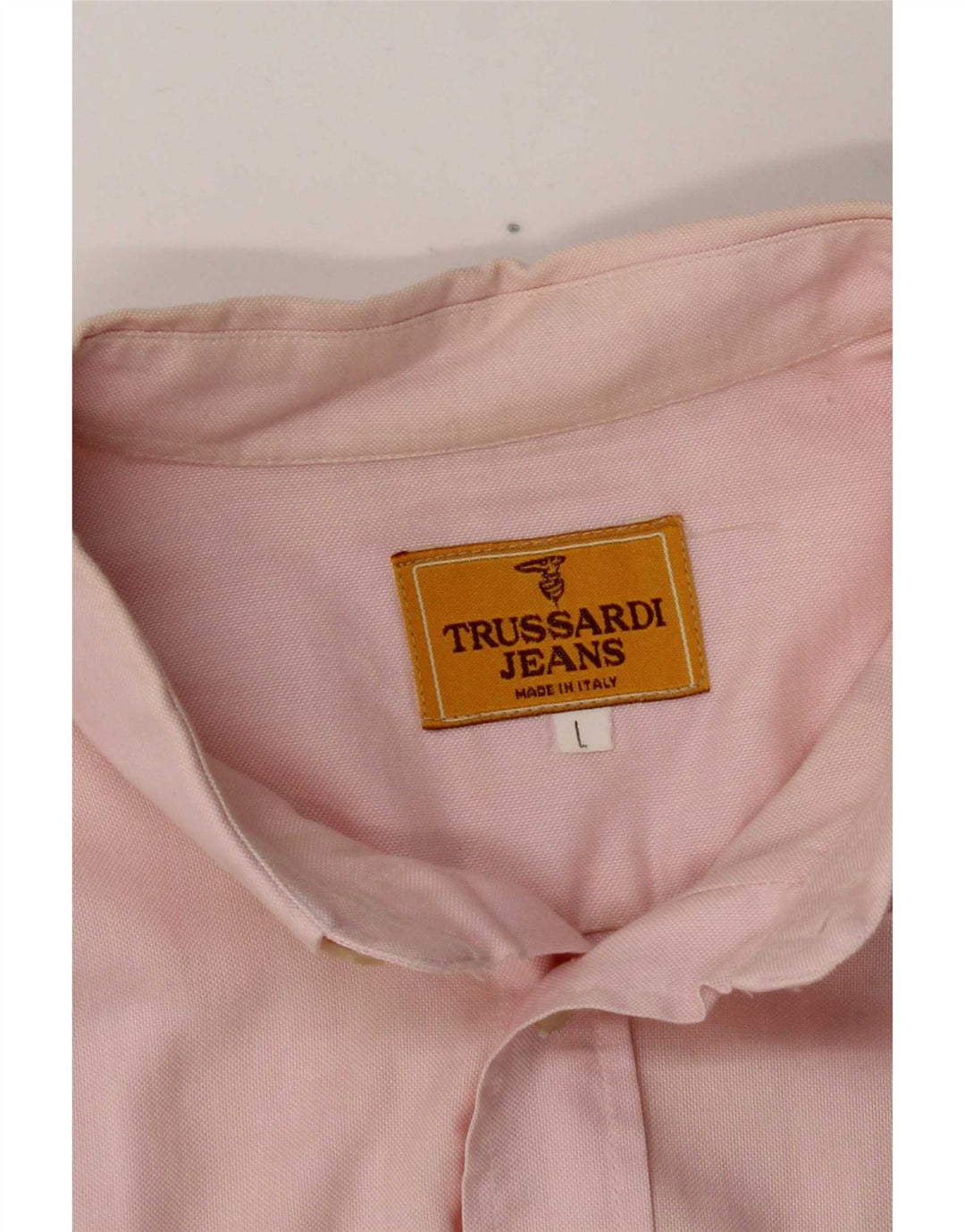 Ανδρικό πουκάμισο Trussardi Jeans μεγάλο ροζ