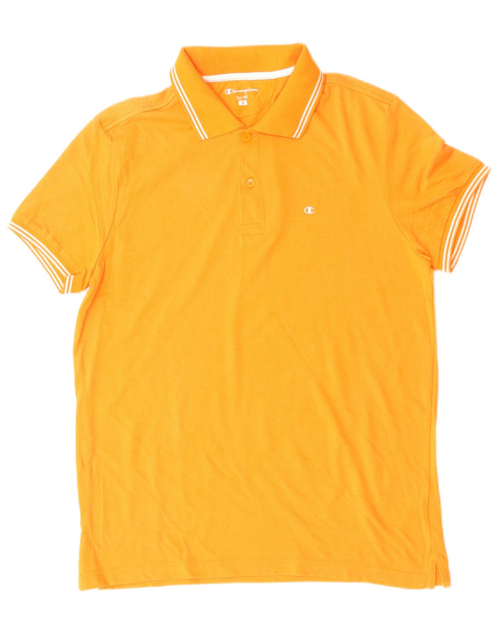 CHAMPION Ανδρικό πουκάμισο Polo Easy Fit, μεσαίο πορτοκαλί βαμβακερό