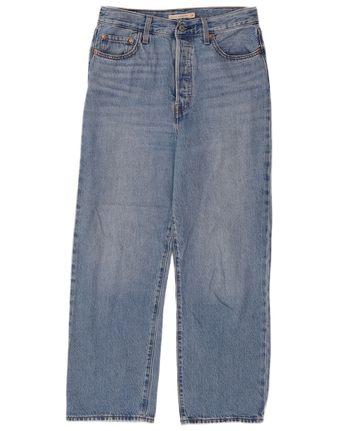 Γυναικείο Levi's Ribcage Straight Jeans W28 L27 Μπλε βαμβακερό