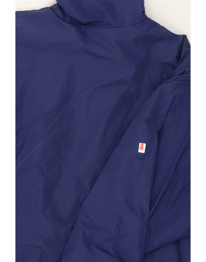 ADIDAS Mens Bomber Jacket UK 42/44 Large Blue Polyester Vintage Adidas and Second-Hand Adidas from Messina Hembry 