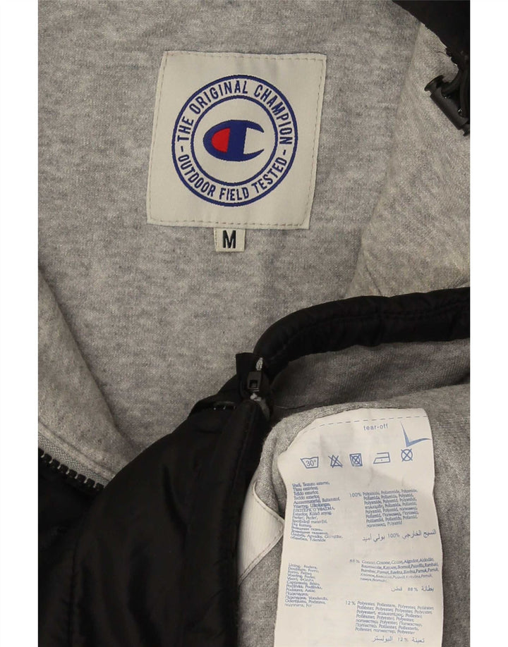 Champion Ανδρικό μπουφάν με κουκούλα UK 38 Medium Black Polyamide