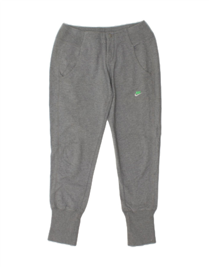 NIKE Womens Tracksuit Trousers Joggers Small  Grey Cotton Vintage Nike and Second-Hand Nike from Messina Hembry 