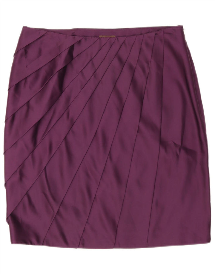 Phase Eight Γυναικεία Pencil Φούστα UK 12 Medium W30 Purple Polyester