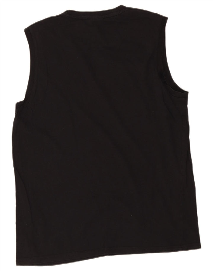 Ανδρικό γραφικό γιλέκο Champion Top Large Black