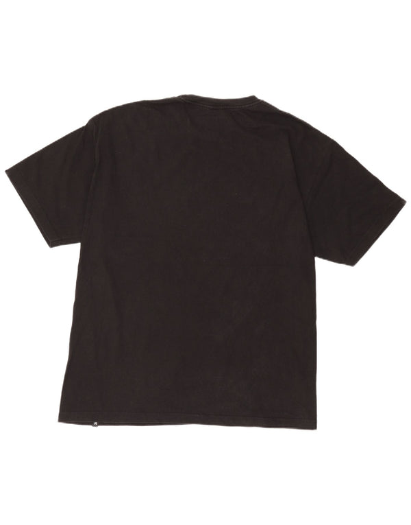 Ανδρικό γραφικό T-Shirt Hurley Top Large Μαύρο