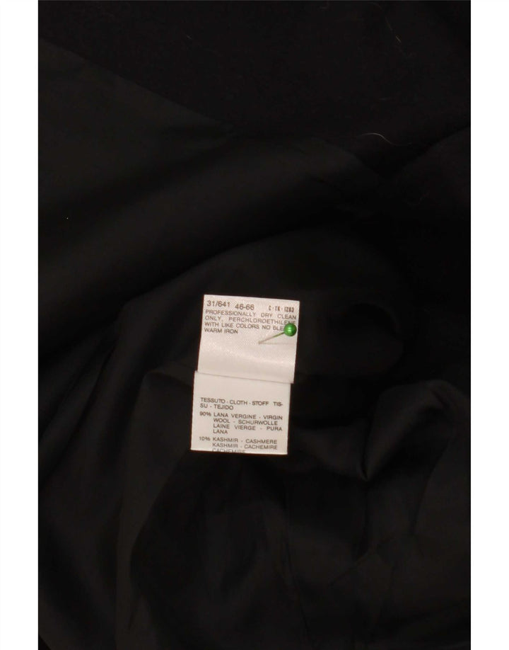 Marella Γυναικείο μπουφάν blazer UK 16 Large Navy Blue Wool