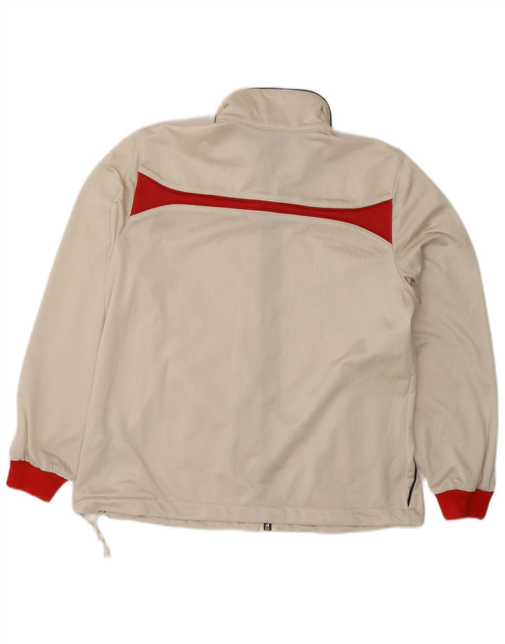 DIADORA Γυναικεία αθλητική φόρμα Top Jacket UK 14 Medium Off White Colourblock
