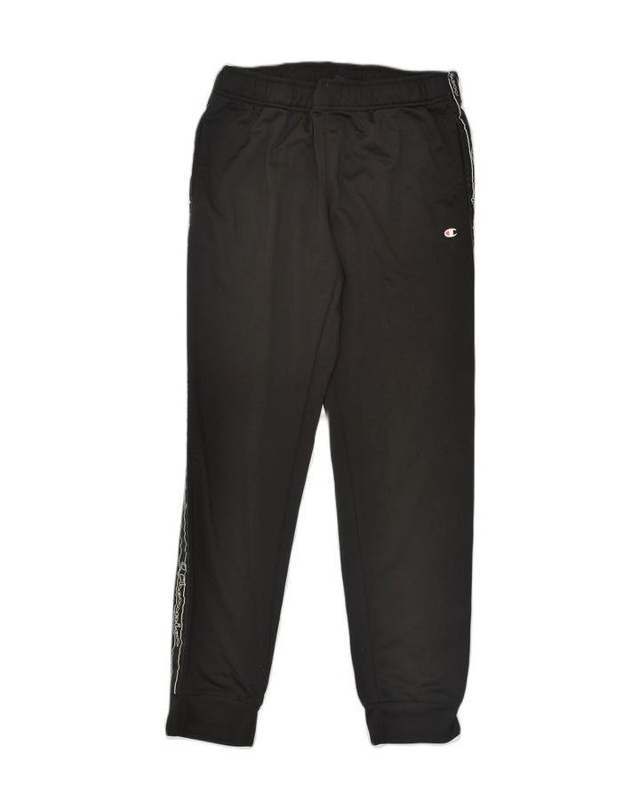 CHAMPION Ανδρικά γραφικά αθλητικά παντελόνια Joggers μεγάλο μαύρο πολυεστέρα