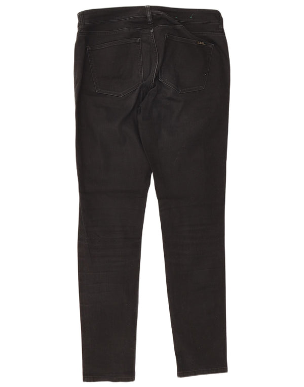 Ralph Lauren Γυναικείο Slim Jeans US 8 Medium W33 L31 Μαύρο βαμβακερό