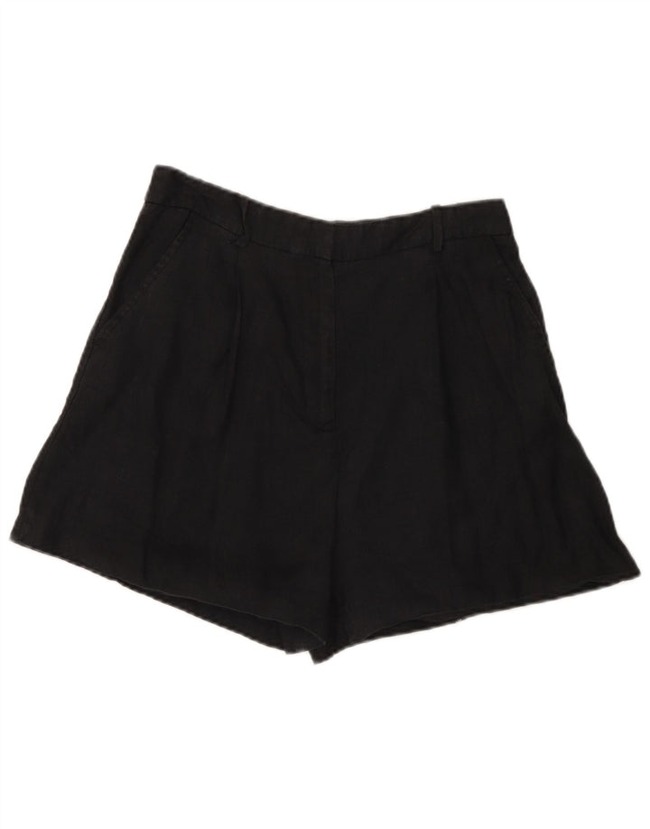 Zara Γυναικείο Ψηλόμεσο Σορτς Chino Medium W28 Μαύρο