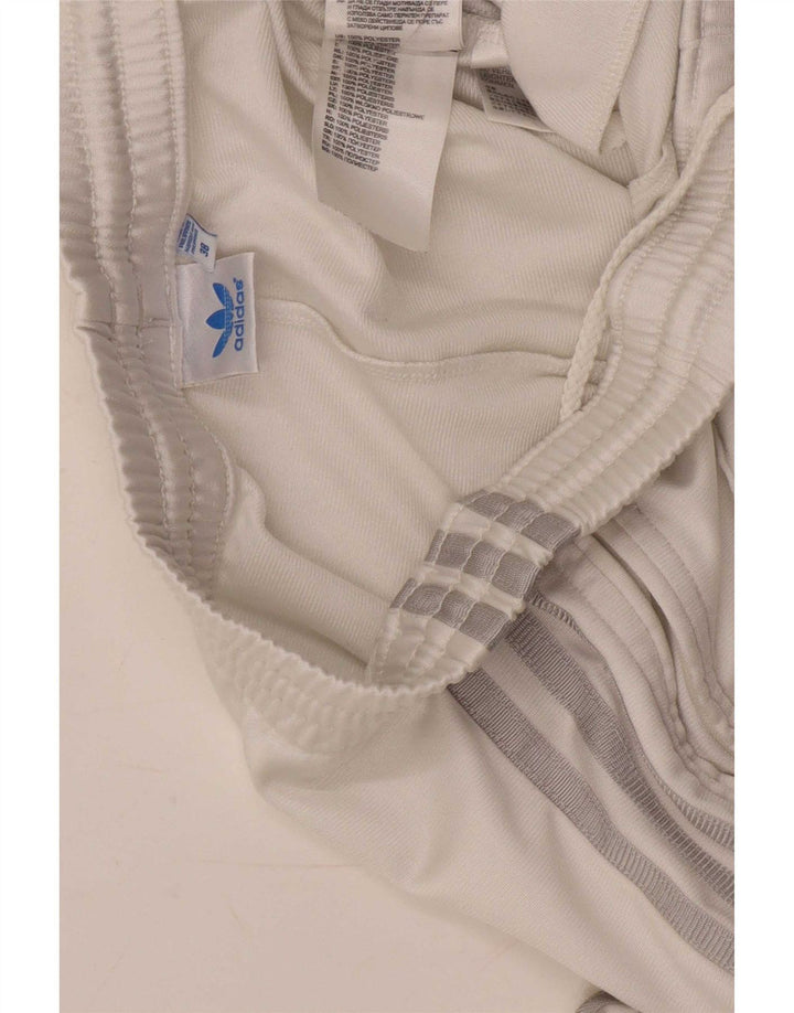 Γυναικεία αθλητική φόρμα Adidas Παντελόνι EU 38 Μεσαίου Λευκού Πολυεστέρα