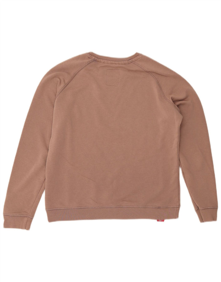 Γυναικείο γραφικό φούτερ ALPHA INDUSTRIES Jumper UK 14 Medium Brown