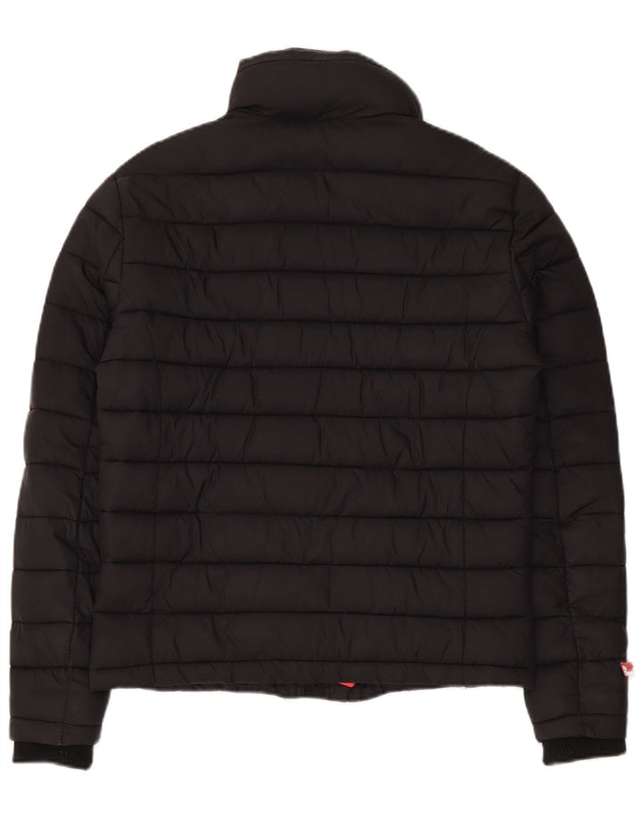 Superdry Ανδρικό μπουφάν UK 36 Small Black Nylon