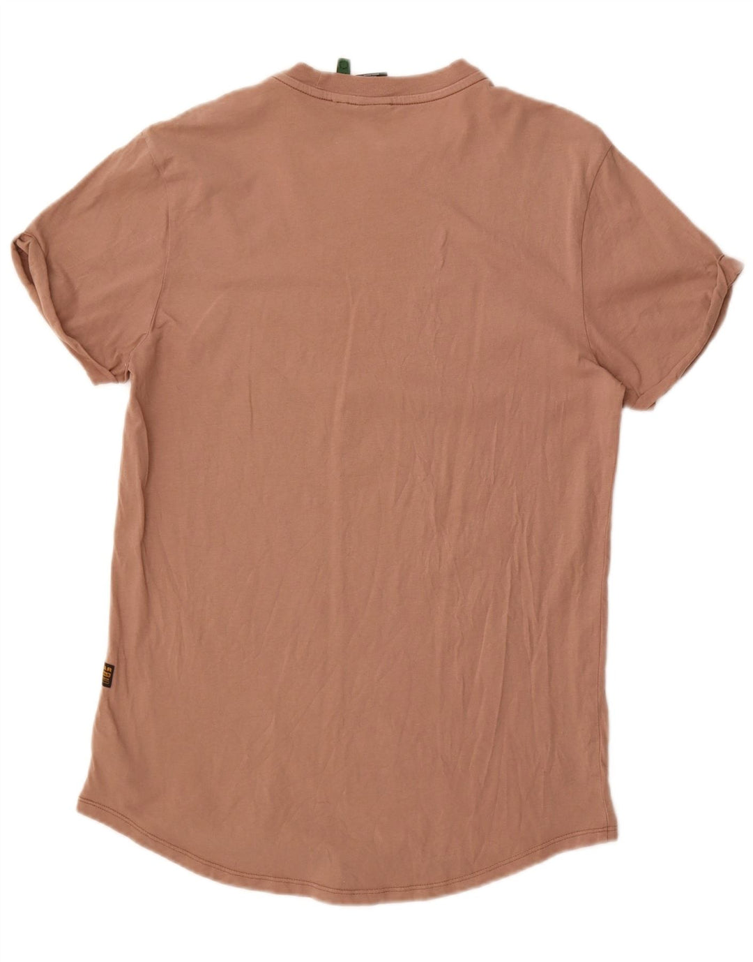 Ανδρικό T-Shirt G-Star Μικρό Μπεζ βαμβακερό