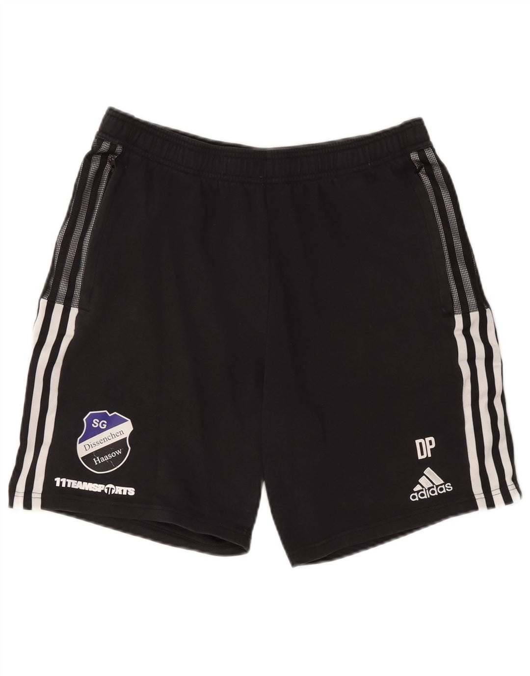 Ανδρικό αθλητικό σορτς Adidas μεγάλο μαύρο βαμβακερό