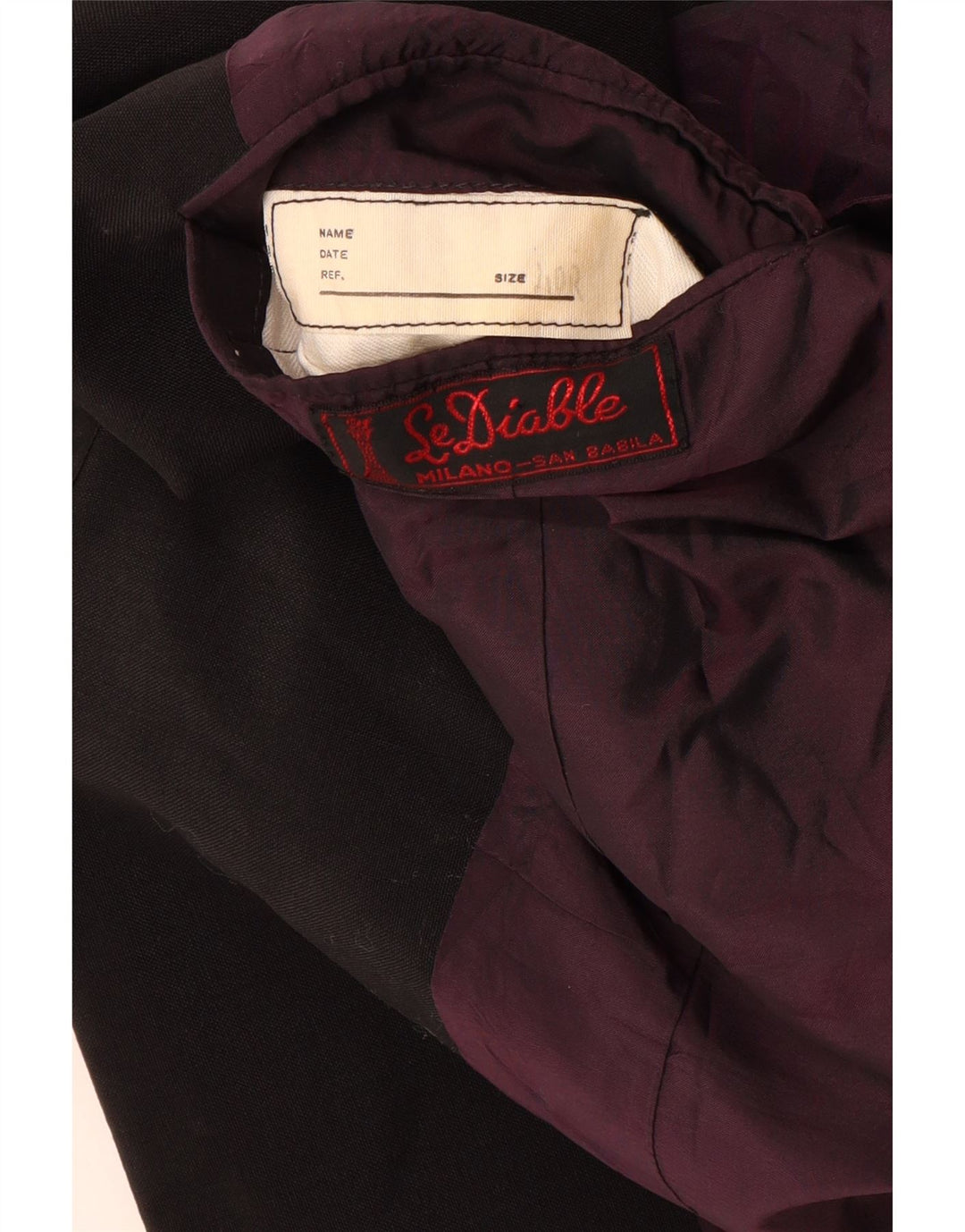 San Babila Ανδρικό Μπουφάν Blazer UK 40 Μαύρο με 1 κουμπί