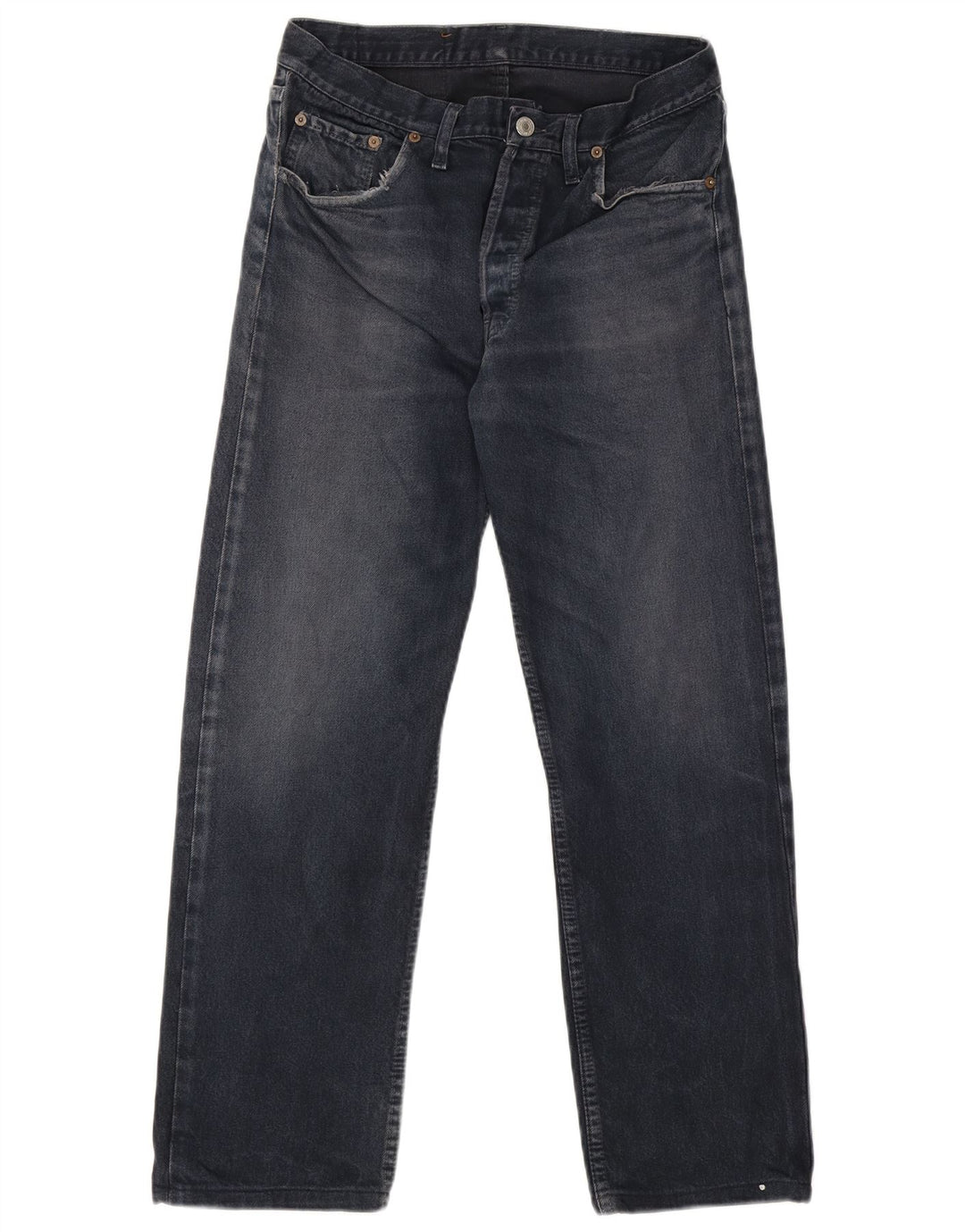 Levi's Mens 501 Straight Jeans W32 L28 Blue Cotton