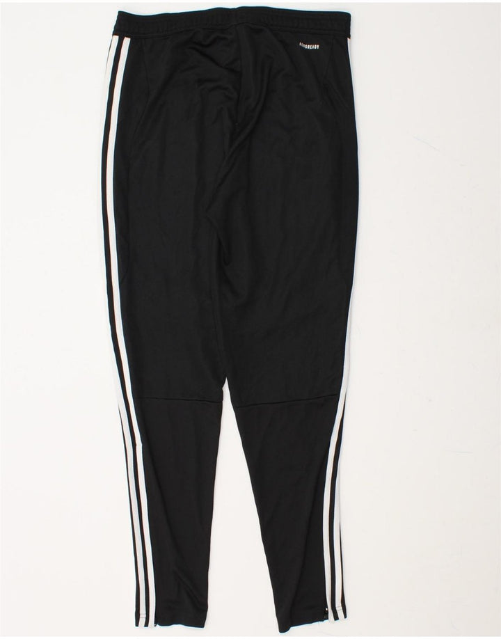 ADIDAS Mens Aeroready Tracksuit Trousers Small  Black Polyester Vintage Adidas and Second-Hand Adidas from Messina Hembry 