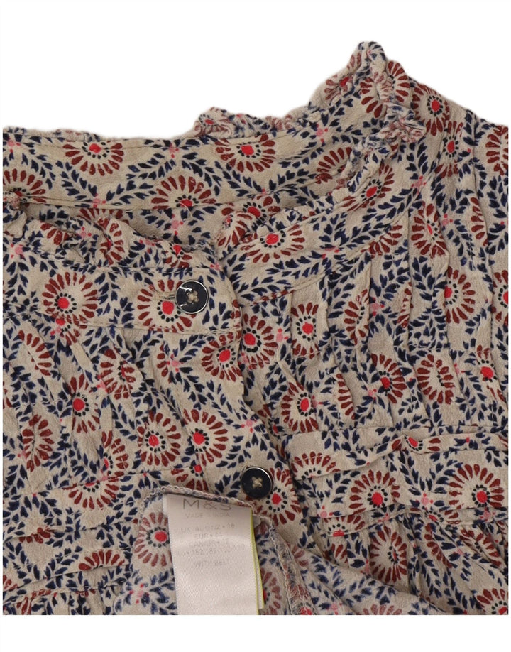 Marks & Spencer Γυναικείο φόρεμα UK 16 Large πολύχρωμο Bohemian