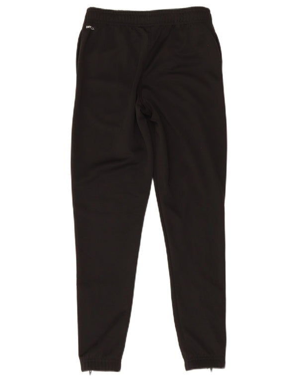 Puma Boys Tracksuit Trousers Joggers 9-10 Years Μαύρο