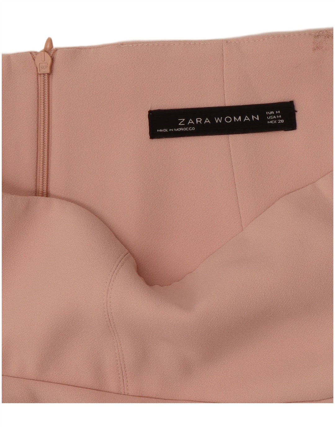 ZARA Womens Skort Mini Skirt Medium W30 Pink