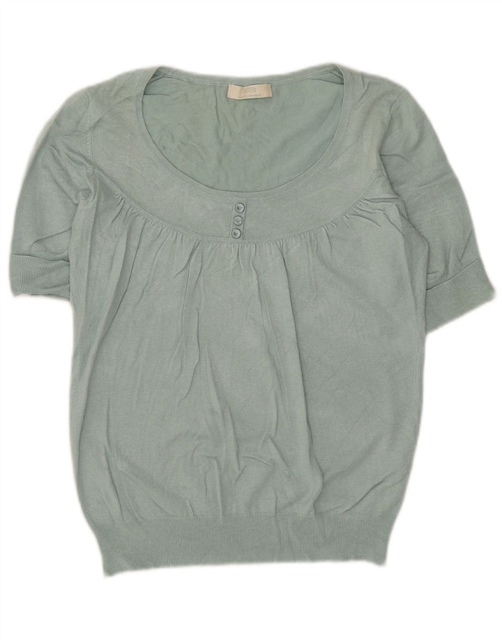 Γυναικεία μπλούζα Marks & Spencer Top UK 16 Large Green Viscose