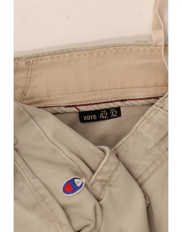 XDYE Γυναικείο ίσιο παντελόνι Cargo EU 42 Large W34 L31 Beige