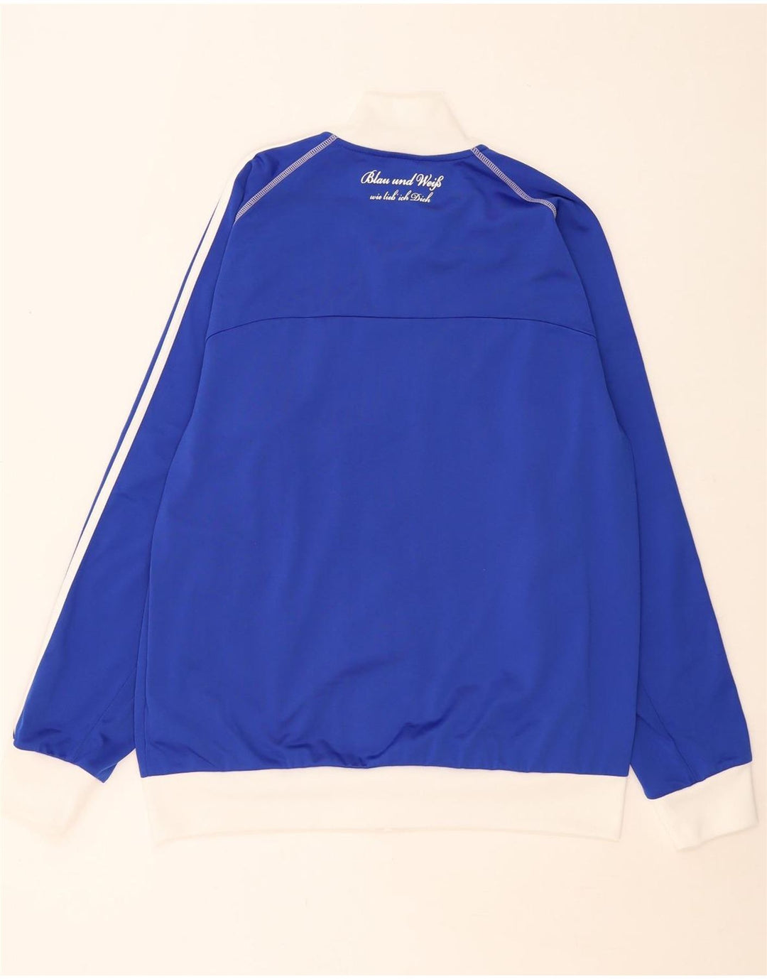 Ανδρική φόρμα Adidas Top Jacket Large Blue Colourblock Polyester