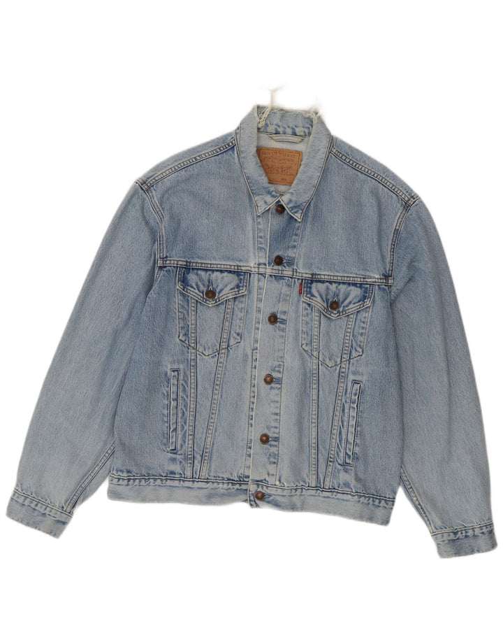 Ανδρικό τζιν μπουφάν Levi's UK 40 μεγάλο μπλε βαμβακερό