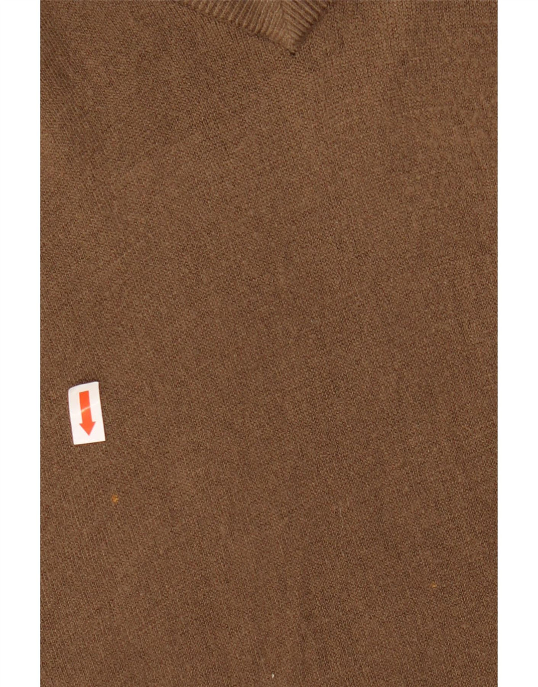 Ανδρικό πουλόβερ MARKS & SPENCER Μπλε Harbor V-Neck Jumper Μεγάλο Καφέ