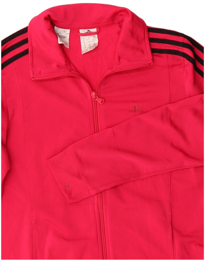 Γυναικεία αθλητική φόρμα Adidas Top Jacket UK 4/6 XS Pink Polyester