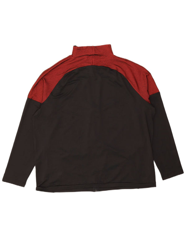 RUSSELL ATHLETIC Ανδρική αθλητική φόρμα Top Jacket UK 46/48 XL Black Colourblock