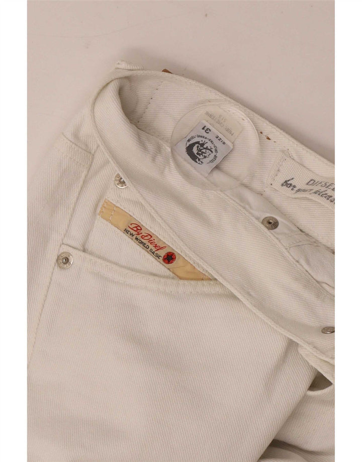 Diesel Ανδρικό Slim Jeans W31 L30 Λευκό βαμβακερό