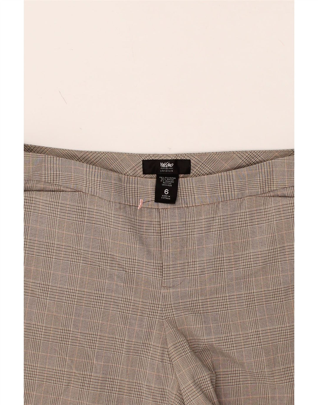 MOSSIMO Womens Casual Shorts US 6 Medium W31 Grey Check Cotton Vintage Mossimo and Second-Hand Mossimo from Messina Hembry 