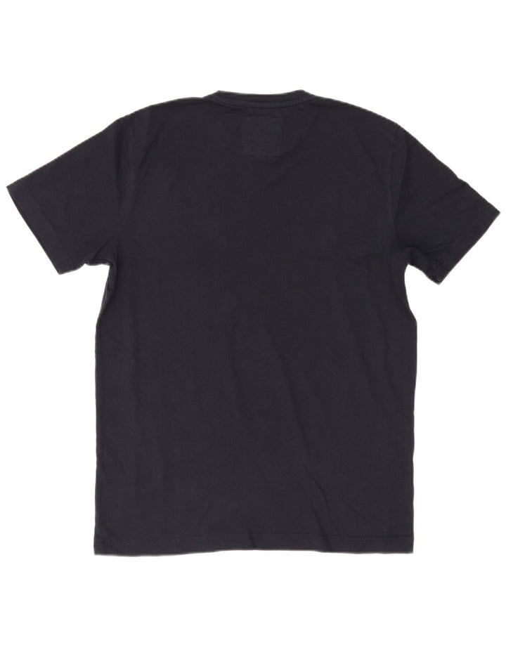 Ανδρικό T-Shirt Crew Clothing Top από μεσαίο μπλε ναυτικό βαμβακερό