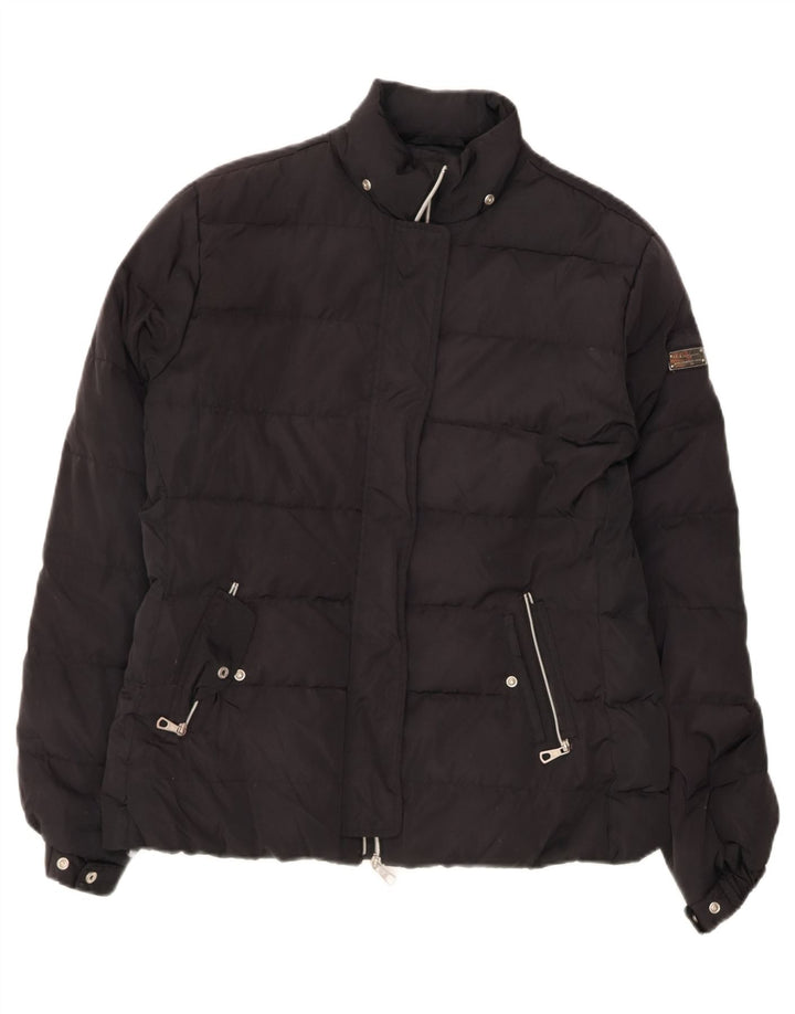 CHAMPION Womens Outdoor Padded Jacket UK 18 XL Black Vintage Champion and Second-Hand Champion from Messina Hembry 