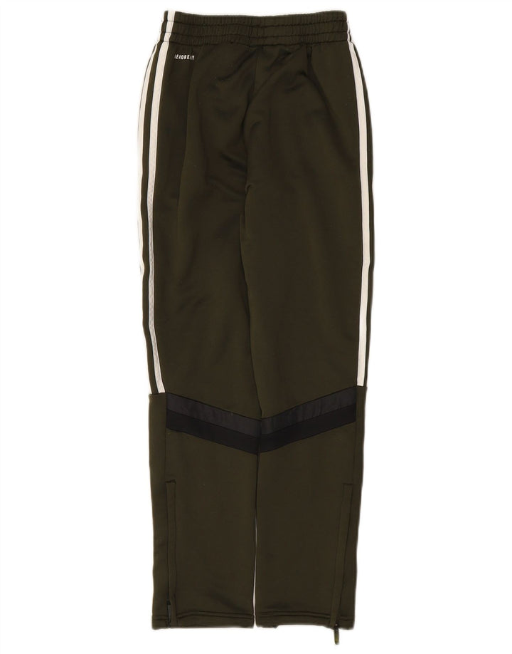 Παντελόνι αθλητικής φόρμας ADIDAS Boys Aeroready 11-12 ετών Πράσινο Colourblock